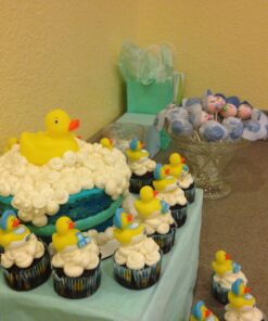 Fun Express Vinyl Mini Baby Shower Rubber Duckies - 24 Pieces 24 71K7GXLH4bL