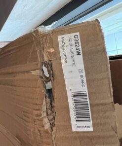 Quartet Magnetic Glass Dry Erase White Board, 3' x 2' Whiteboard, Infinity Frameless Mounting, White Surface (G3624W) 3' x 2' 29 71K7OIdyFFL