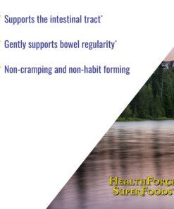HealthForce SuperFoods Intestinal Movement Formula, Herbal Laxative, All-Natural, Organic, Non-GMO, Gluten-Free, Kosher, Vegan, 120 Count 12 71K7vjDvq2L