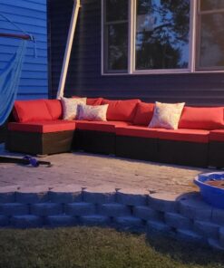 Greendale Home Fashions Rectangle Outdoor Accent Pillows in Painted Paisley (Set of 2), Jamboree 13 71K8Vy7qoIL