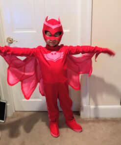 PJ Masks Owlette Deluxe Toddler Costume Large (4-6) Red 45 71K8j1e44iL