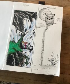 Piccadilly Sketchbook, 500 Drawing Prompts Notebook 47 71K9Bj nsaL