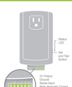 Insteon I/O Linc, 2450 - Remote Control Plug-in Low Voltage Controller 14 71K9ljcOkqL