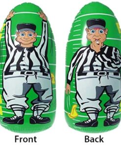 Alternative view of US Toy One Inflatable Punch Bag Referee Toy, 44"