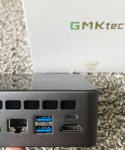 GMKtec Mini PC Windows 11 Pro Intel Core i7-11390H (Turbo 5.0 GHz) 1TB SSD 16GB DDR4, Desktop Mini Computers WiFi 6, USB3.2, BT 5.2, DP, HDMI, RJ45 2.5G Intel i7-11390H 16GB+1T 36 71KBX7n46TL