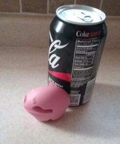Fox Run Pink Pig Silicone Pot Clip Spoon Rest, 2.25-Inches, Cooking Utensil Holder,6480 29 71KC8IvRYyL