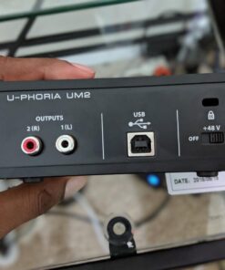 Behringer U-Phoria UM2 USB Audio Interface 1-Channel 43 71KCCLzNqL