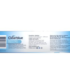 Clearblue Pregnancy Test Combo Pack, 4ct - Digital with Smart Countdown & Rapid Detection - Value Pack Combo 4 27 71KCT7Fs7ZL 1