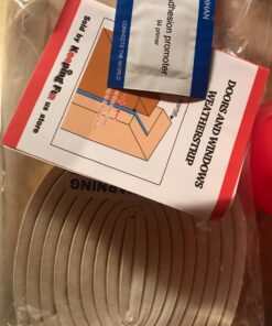 33Feet Long Weather Stripping for Door,Insulation Weatherproof Doors and Windows Seal Strip,Collision Avoidance Rubber Self-Adhesive Weatherstrip,(2 Rolls,16.5Ft/10m Each,White) 33Ft White 23 71KDBHLaWZL