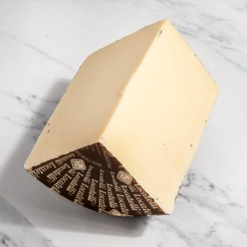 igourmet Locatelli Pecorino Romano Cheese: Aged Italian Heritage | PDO Protected, Sharp Flavor, Perfect for Pasta, Soups, Salads, and Desserts - Authentic Gourmet Delight! (5 pound cut)