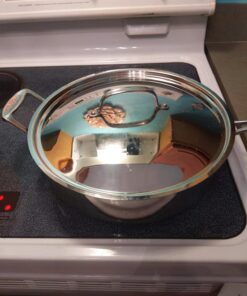 Cuisinart Stainless Steel, 5.5 Quart Sauté Pan w/ Cover, Helper Handle, Chef's Classic, 733-30H 40 71KE5dMsRuL