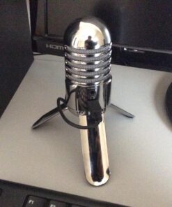 SAMSON Meteor Mic USB Studio Condenser Microphone (Chrome) Chrome Studio Microphone 39 71KEZWpI9CL