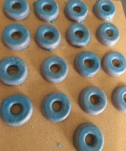 Ozera Silicone Mini Donut Pan, 18 Cavity Doughnut Baking Mold Tray - Muffin Cups, Cake Mold, Biscuit Mold 32 71KEeOL15uL