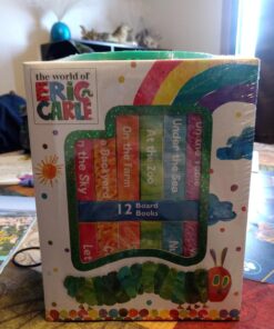 World of Eric Carle, My First Library 12 Board Book Set - First Words, Alphabet, Numbers, and More! Baby Books - PI Kids 32 71KGxfgHddL