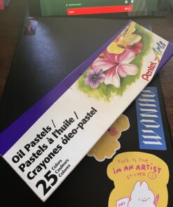 Pentel Arts Oil Pastel Set, 5/16 x 2-7/16 Inch, Assorted Colors, Set of 25 1 Count (Pack of 25) 26 71KH8rp4 LL