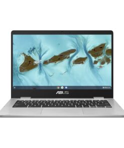 ASUS C424MA-AS48F Chromebook C424, 14.0" 180 Degree FHD NanoEdge Display, Intel Dual Core Celeron Processor, 4GB LPDDR4 RAM, 128GB Storage, Silver Color, C424MA-AS48F Celeron | 4GB | 128GB 16 71KHRO2eGL