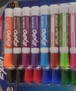 EXPO Low Odor Dry Erase Markers, Chisel Tip, Assorted Colors, 16 Pack 16 Count (Pack of 1) 58 71KHiAzsZIL
