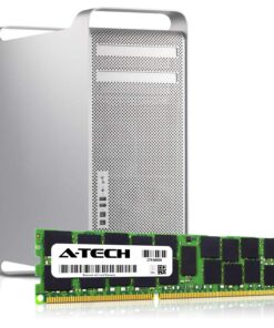 A-Tech 16GB Kit (4x4GB) ECC RDIMM Memory for Mac Pro Mid 2010 & Mid 2012 (MacPro5,1) | DDR3 1333MHz ECC Registered DIMM PC3-10600 Dual Rank 2Rx4 1.5V 240 Pin RAM Upgrade 7 71KHk9EVvxL