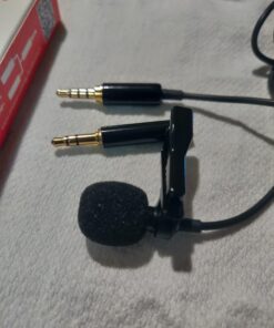 YouMic - Small Lavalier Microphone with Clip - Lav Lapel Mic for Camera Phone iPhone iOS Android PC Laptop Video Recording - Noise Cancelling 3.5mm Jack 47 71KIK0nw1sL