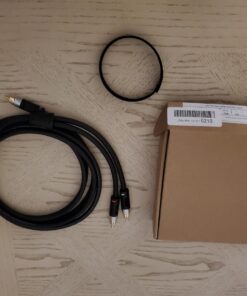 Mediabridge™ Ultra Series RCA Y-Adapter (8 Feet) - 1-Male to 2-Male for Digital Audio or Subwoofer - Dual Shielded with RCA to RCA Gold-Plated Connectors - Black - (Part# CYA-1M2M-8B) 8 Feet, Black 22 71KJmJDj82L