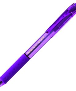 Pentel R.S.V.P. RT Colors New Retractable Ballpoint Pen, Medium Line, Barrel, Violet Ink, Box of 12 (BK93CRV-V) 12 Count (Pack of 1) 17 71KK6Z0xteL