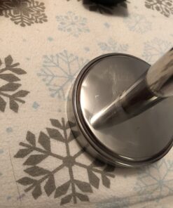 Fantes Meat Pounder, Stainless Steel, 5-Inches Tall with 3.25-Inch Pounding Surface, The Italian Market Original since 1906, 1 EA 13 71KKk6cHqwL