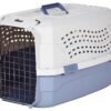 Amazon Basics - 2-Door Top-Load Hard-Sided Dogs, Cats Pet Travel Carrier, Gray & Blue, 22.8"L x 15.0"W x 13.0"H Two-Door Top-Load 14 71KLUcxRWML 1