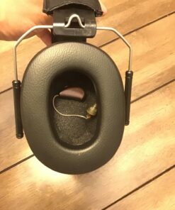 Professional Safety Ear Muffs by Decibel Defense - 37dB NRR - The HIGHEST Rated & MOST COMFORTABLE Ear Protection for Shooting & Industrial Use - THE BEST HEARING PROTECTION...GUARANTEED Regular Black 47 71KLzT lWaL 2