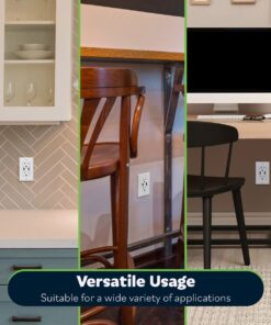 TOPGREENER 3.6A USB Wall Outlet Charger(Upgraded), 15A Duplex Tamper-Resistant Receptacles Plug, Charging Power Outlet with USB Ports, Electrical USB Socket, UL Listed, TU2153A-6PCS, White, 6 Pack 15 Amp 22 71KMqYMl3VL