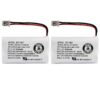 Uniden BBTY0651101 model BT1007 Nickel-Cadmium Rechargeable Cordless Phone Battery, DC 2.4V 500mAh (Pack of 2)