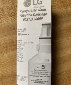 LG LT600P - 6 Month / 300 Gallon Capacity Replacement Refrigerator Water Filter (NSF42 and NSF53 5231JA2006A, 5231JA2006B, 5231JA2006F, or 5231JA2006F , White 37 71KOqaqoOgL