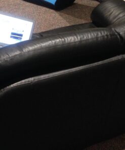 MastaPlasta Self-Adhesive Premium Leather Repair Patch - Black 8in x 4in (20 x 10 cm). Instant Upholstery Quality Patch for Sofas, Car Interiors, Bags, Jackets, Vinyl & More A Black Leather 36 71KPTUV8dWL