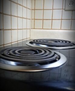 Range Kleen 10124XN Style A 4-Pack Drip Pans, Chrome Modern 13 71KPWZWvs0L