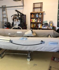 ECOTRIC Watercraft PWC Dolly Boat Jet Ski Stand Storage Trailer Watercraft Cart Watercraft Dolly PWC Dock Slipway Cart Adjustable Bunks W/ 4 Casters and 2 Brakes 1000lb Capacity 57 71KPxab1L3L