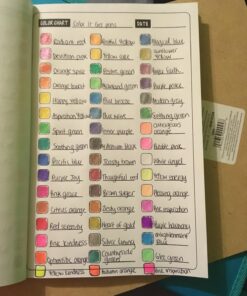 Color Charts: Color Collection Edition: 50 Color Charts to record your color collection all in one place 35 71KQFNbbfSL 1