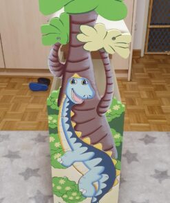 Fantasy Fields - Baby Bookshelf and Toy Storage, Wooden 3-Tier Shelf Kids Bookshelf with 1 Drawers Storage, Dinosaur Kingdom Thematic Kids Imagination Inspiring, Kids Furniture Bookcases, 38" H 26 71KQKbfcFL