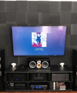 Foamily 12 Pack- Acoustic Panels Studio Foam Wedges 1" X 12" X 12" 28 71KQcvvD1L