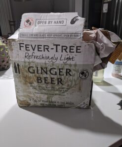Fever-Tree Refreshingly Light Ginger Beer, No Artificial Sweeteners, Flavourings or Preservatives, 16.9 Ounce 500 ml (Pack of 8) 16.9 Fl Oz (Pack of 8) 27 71KQzBvNpcL