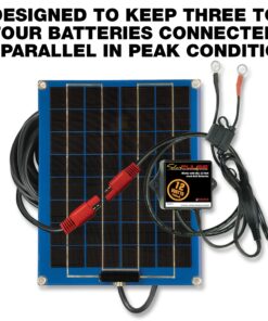 PulseTech SolarPulse SP-12 Solar Battery Charger Maintainer, 12 Watt, Blue 7 71KSDSeyVXL
