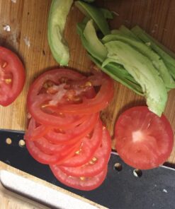 Kitchen + Home Non Stick Sushi Knife - The Original 8 inch Stainless Steel Non Stick Multipurpose Chef Knife 1 39 71KU9uK9YxL