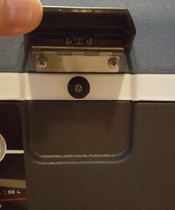 Igloo Hybrid Stainless and Plastic Latch (3.38 L x 0.57 W x 0.57 D Inches) - Black/Silver Black, Stainless Steel 48 71KV bEWXUL