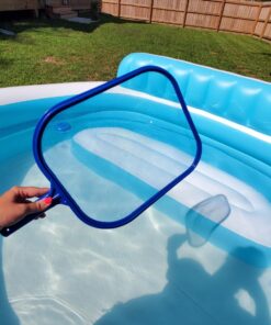 Leaf Skimmer Net Swinging Pool Skimmer Above Ground Pool Maintenance - Fine Mesh Net - for Cleaning Surface of Swimming Pools, Hot Tubs, Spas and Fountains 26 71KVc93w5hL