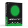 Astrobrights® Color Multi-Use Printer & Copier Paper, Letter Size (8 1/2" x 11"), Ream Of 500 Sheets, 24 Lb, Gamma Green