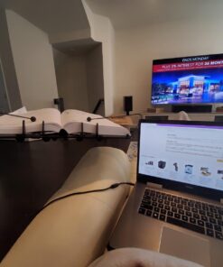 LEVO Hands Free Book Stand for Hard Covers, Paperbacks, CookBooks, TextBooks, Magazines 41 71KWs41speL