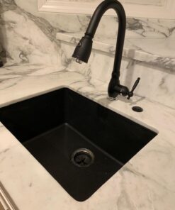 InSinkErator STC-MTBLK Push SinkTop Switch Button, Matte Black 12 71KY CbSBrL