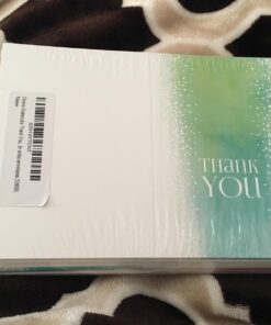 Ombre Watercolor Thank You Note Cards / 36 Greeting Card Set With Envelopes / 6 Colorful Thank You Designs Ombre Watercolor 39 71KYTL3S6L