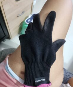 Kiloline Professional Heat Resistant Glove for Hair Styling Heat Blocking for Curling, Flat Iron and Curling Wand Suitable for Left and Right Hands 26 71KZAIFt2PL