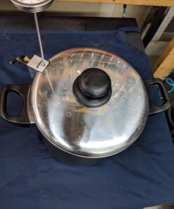 Excelsteel 6 Quart Stainless Steel Stove Top Deep Fryer,Silver 25 71KZDZEbPFL