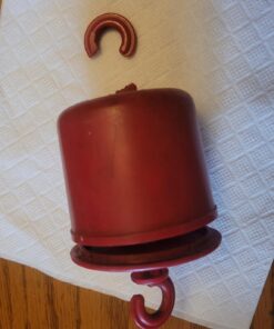 Perky-Pet 245L Ant Guard for Hummingbird & Oriole Feeders - Protects Nectar From Ants, Red, Pack of 1 27 71KaAhcwdYL 2