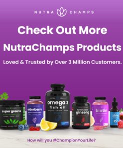 NutraChamps HairFlair | Hair Health Vitamins for Women | Biotin Vitamins for Hair Skin & Nails | Hair Health Supplement for All Hair Types with Biotin, Keratin, Collagen, Bamboo, Aloe & More 29 71KarSRqQ L 1